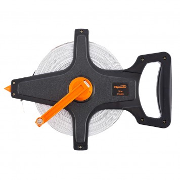 314405 | Рулетка геодезическая, 50 м х 12,5 мм, лента ПВХ, открытый корпус, SPARTA-0