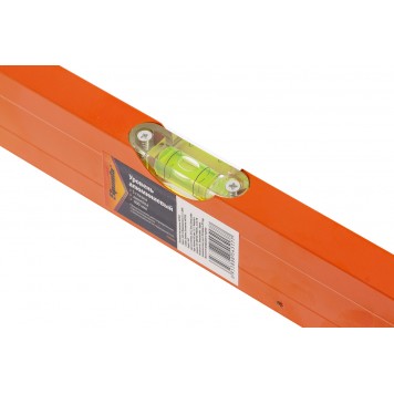 330205 | Уровень алюминиевый, 400 мм, 3 глазка, желтый, линейка, SPARTA-2