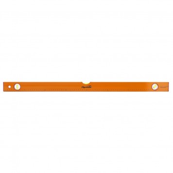 330265 | Уровень алюминиевый, 800 мм, 3 глазка, желтый, линейка, SPARTA-0