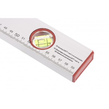 331235 | Уровень алюминиевый, 600 мм, 3 глазка, линейка, SPARTA-2