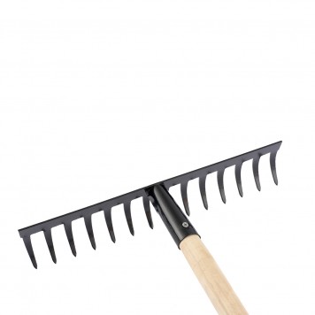 61742 | Грабли 14-зубые, 360 мм, с черенком, прямые, СИБРТЕХ-0