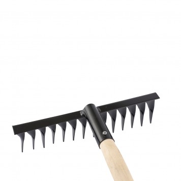 61769 | Грабли 14-зубые, 300 мм, с черенком, витые, СИБРТЕХ-0
