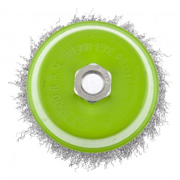 746057 | Щетка для УШМ, 100 мм, М14, "чашка", витая проволока, СИБРТЕХ-1