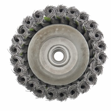 746247 | Щетка для УШМ, 75 мм, М14, "чашка", крученая металлическая проволока, СИБРТЕХ-2