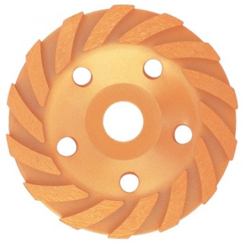 72988 | Чашка алмазная зачистная, 125 мм, турбо-сегментная, MATRIX-0