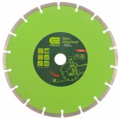 Диск алмазный, отрезной сегментный, 230 х 22,2 мм, сухая резка, СИБРТЕХ 731047