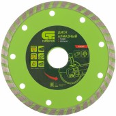 Диск алмазный, отрезной Turbo, 125 х 22,2 мм, сухая резка, СИБРТЕХ 731317