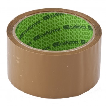 88840 | Клейкая лента, 23 мм х 40 м, цвет коричневый, СИБРТЕХ-0