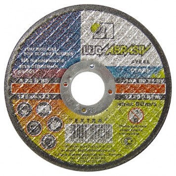 73425 | Круг шлифовальный по металлу, 230 х 6 х 22,2 мм, ЛУГА АБРАЗИВ-0