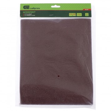 756337 | Шлифлист на тканевой основе, P 40, 230 х 280 мм, 10 шт, влагостойкий, СИБРТЕХ-0