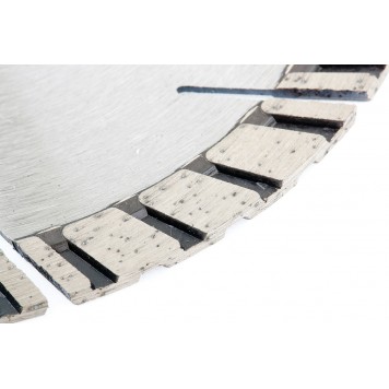 73022 | Диск алмазный, 150 х 22,2 мм, турбо-сегментный, сухая резка, GROSS-3