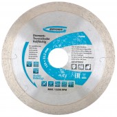 Диск алмазный, 230 х 22,2 мм, сплошной c лазерной перфорацией, мокрая резка, GROSS 73049