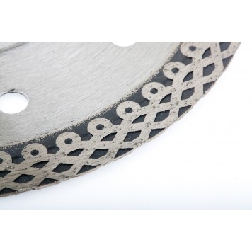 73059 | Диск алмазный, 230 х 22,2 мм, тонкий, сплошной (Jaguar), мокрая резка, GROSS-2