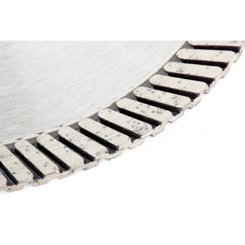 730347 | Диск алмазный, 230 х 22,2 мм, турбо, сухая резка, GROSS-3