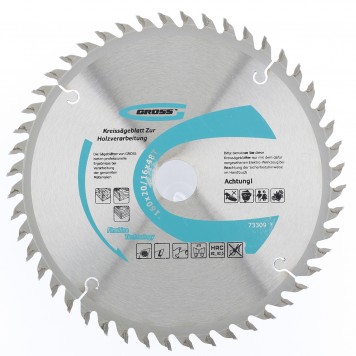 73309 | Пильный диск по дереву 160 x 20/16 x 48Т, GROSS-0