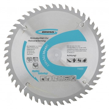 73333 | Пильный диск по дереву 230 x 32/30 x 48Т, GROSS-0