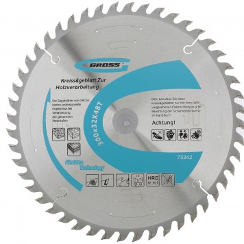 73342 | Пильный диск по дереву 300 x 32 x 48Т, GROSS-0