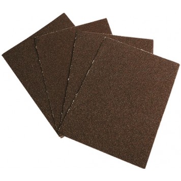 75673 | Шлифлист на тканевой основе, зернистость № 20, 240 х 170 мм, 10 шт, водостойкий, БАЗ-0