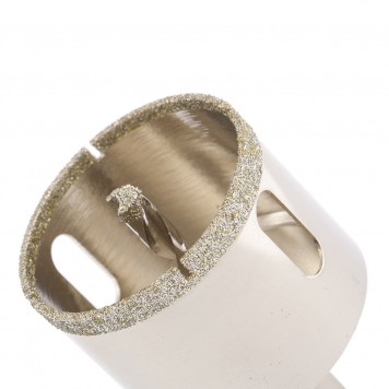 726553 | Сверло алмазное по керамограниту, 55 х 67 мм, трехгранный хвостовик, MATRIX-1