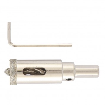 726183 | Сверло алмазное по керамограниту, 18 х 67 мм, трехгранный хвостовик, MATRIX-0