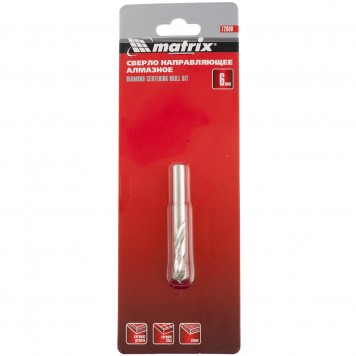72600 | Сверло направляющее, алмазное 6 мм, MATRIX-2