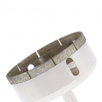 726707 | Сверло по стеклу и керамической плитке, 70 х 55 мм, цилиндрический хвостовик, СИБРТЕХ-1