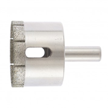 726407 | Сверло по стеклу и керамической плитке, 40 х 55 мм, цилиндрический хвостовик, СИБРТЕХ-0