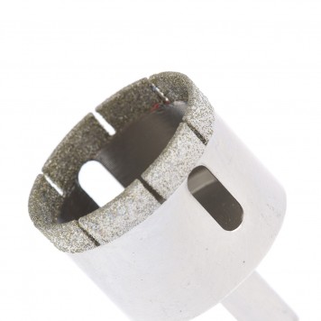 726407 | Сверло по стеклу и керамической плитке, 40 х 55 мм, цилиндрический хвостовик, СИБРТЕХ-1