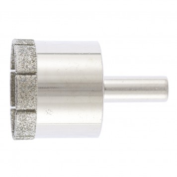 726387 | Сверло по стеклу и керамической плитке, 38 х 55 мм, цилиндрический хвостовик, СИБРТЕХ-0