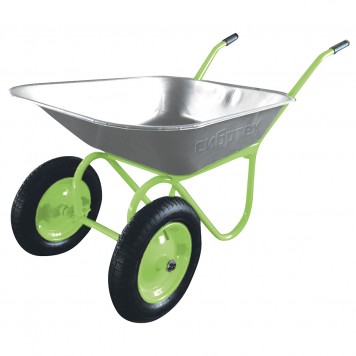68962 | Тачка садовая двухколесная облегченная, объем 65 л, СИБРТЕХ-1