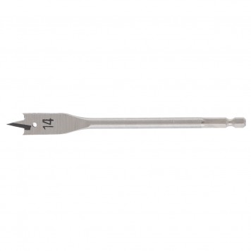 70409 | Сверло по дереву перовое, 14 мм, шестигранный хвостовик, MATRIX-0