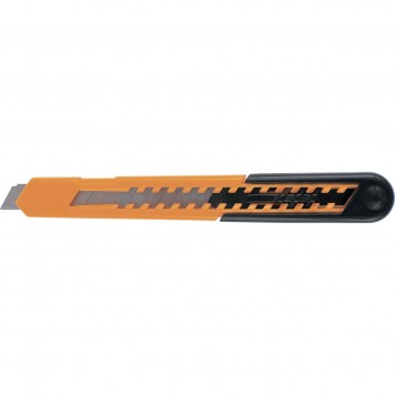 78906 | Нож, 9 мм, выдвижное лезвие, пластиковый усиленный корпус, SPARTA-0