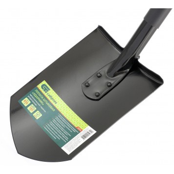 61614 | Лопата штыковая укороченная, металлический черенок, СИБРТЕХ-1