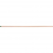 Черенок для щеток, пластиковая резьба, 25 х 1250 мм в/с Россия, РОССИЯ 68416
