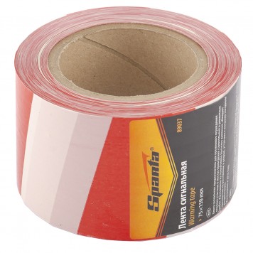 89037 | Лента сигнальная, 75 мм х 150 м, SPARTA-0