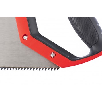 23558 | Ножовка по дереву, 450 мм, зуб 2D, каленый крупный зуб 3-4 TPI, двухкомпонентная рукоятка, MATRIX MASTER-2