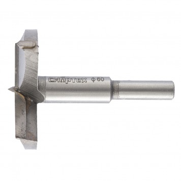 704860 | Сверло Форстнера по дереву, 60 мм, цилиндрический хвостовик, СИБРТЕХ-0