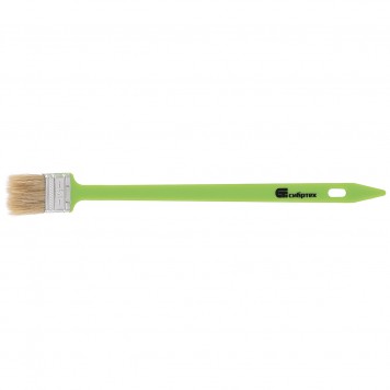 83856 | Кисть радиаторная 36 мм, натуральная щетина, пластиковая ручка, СИБРТЕХ-1