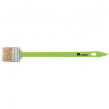 83857 | Кисть радиаторная 50 мм, натуральная щетина, пластиковая ручка, СИБРТЕХ-0