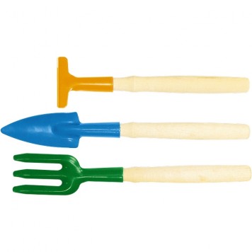 62906 | Набор по уходу за комнатными растениями: грабли, совок, вилка, СИБРТЕХ-0