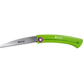 60410 | Пила походная, выдвижная, 150 мм, каленый зуб 3D, пластиковая рукоятка, PALISAD-0