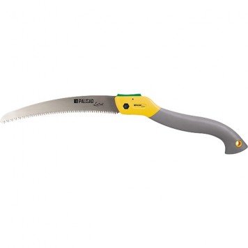 60416 | Пила садовая складная, 180 мм, зуб 3D, каленый, обрезиненная рукоятка, PALISAD LUXE-0