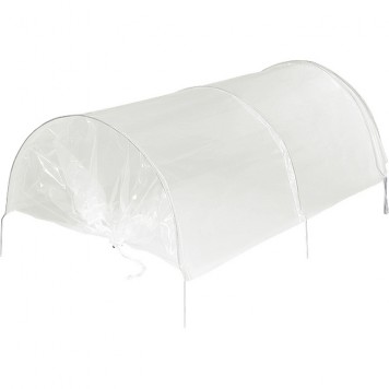 63911 | Парник тельного типа 0,6 х 3 м, 60 г/кв.м. укрывной материал, дуги из стального прутка, PALISAD-0