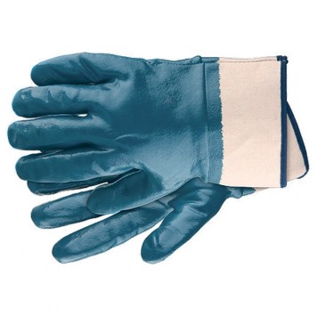 67758 | Перчатки рабочие из трикотажа с нитриловым обливом, крага, M, СИБРТЕХ-0