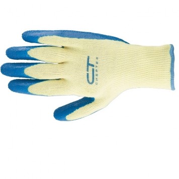 67752 | Перчатки хлопчатобумажные, латексное рельефное покрытие, L, СИБРТЕХ-1
