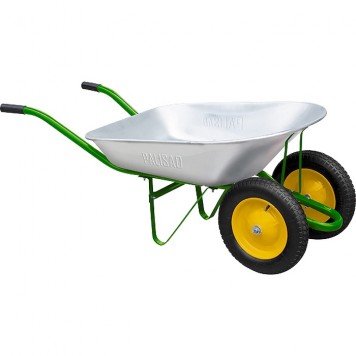 68922 | Тачка садовая, два колеса, грузоподъемность 160 кг, объем 78 л, PALISAD-0