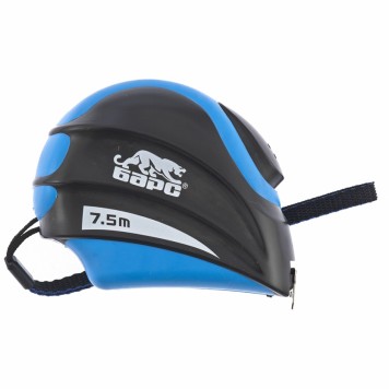 32503 | Рулетка Полимер, 7,5 м х 25 мм, автоматическая фиксация, эргономичная форма, БАРС-0