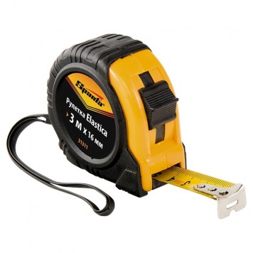 31311 | Рулетка 3 м х 16 мм, обрезиненный корпус, SPARTA ELASTICA-1
