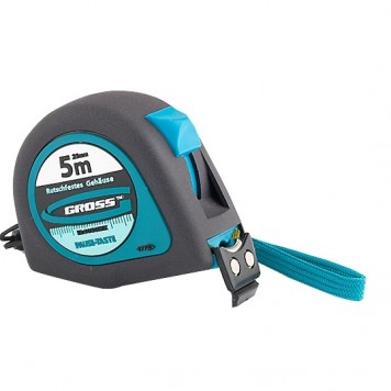 31103 | Рулетка 5 м x 25 мм, магнитный обрезиненный зацеп, GROSS ERGONOMISCH-0