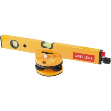 35027 | Уровень лазерный, 400 мм, 850 мм штатив, 3 глазка, (база, 2 линзы, очки) пластиковый бокс, MATRIX-0